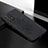 Ultra-thin Silicone Gel Soft Case Cover with Magnetic S03D for Samsung Galaxy A72 5G Black