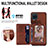 Ultra-thin Silicone Gel Soft Case Cover with Magnetic S03D for Samsung Galaxy F12