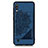 Ultra-thin Silicone Gel Soft Case Cover with Magnetic S03D for Samsung Galaxy M10 Blue