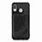 Ultra-thin Silicone Gel Soft Case Cover with Magnetic S03D for Samsung Galaxy M10S Black