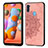 Ultra-thin Silicone Gel Soft Case Cover with Magnetic S03D for Samsung Galaxy M11