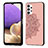 Ultra-thin Silicone Gel Soft Case Cover with Magnetic S03D for Samsung Galaxy M32 5G