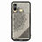 Ultra-thin Silicone Gel Soft Case Cover with Magnetic S03D for Samsung Galaxy M40 Gray