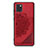 Ultra-thin Silicone Gel Soft Case Cover with Magnetic S03D for Samsung Galaxy M60s Red