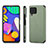 Ultra-thin Silicone Gel Soft Case Cover with Magnetic S03D for Samsung Galaxy M62 4G Green