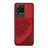 Ultra-thin Silicone Gel Soft Case Cover with Magnetic S03D for Samsung Galaxy S20 Ultra 5G Red