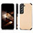 Ultra-thin Silicone Gel Soft Case Cover with Magnetic S03D for Samsung Galaxy S24 5G Gold