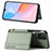 Ultra-thin Silicone Gel Soft Case Cover with Magnetic S03D for Vivo Y21