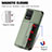 Ultra-thin Silicone Gel Soft Case Cover with Magnetic S03D for Vivo Y32 4G