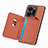 Ultra-thin Silicone Gel Soft Case Cover with Magnetic S03D for Vivo Y35 4G