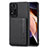 Ultra-thin Silicone Gel Soft Case Cover with Magnetic S03D for Xiaomi Mi 11i 5G (2022) Black