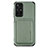 Ultra-thin Silicone Gel Soft Case Cover with Magnetic S03D for Xiaomi Poco M4 Pro 5G Green