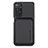 Ultra-thin Silicone Gel Soft Case Cover with Magnetic S03D for Xiaomi Redmi Note 11 Pro 4G Black