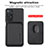 Ultra-thin Silicone Gel Soft Case Cover with Magnetic S03D for Xiaomi Redmi Note 11 Pro 5G