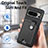 Ultra-thin Silicone Gel Soft Case Cover with Magnetic S04D for Google Pixel 8 Pro 5G