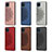 Ultra-thin Silicone Gel Soft Case Cover with Magnetic S04D for Samsung Galaxy A12 5G