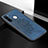 Ultra-thin Silicone Gel Soft Case Cover with Magnetic S04D for Samsung Galaxy A21 European Blue