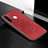 Ultra-thin Silicone Gel Soft Case Cover with Magnetic S04D for Samsung Galaxy A21 European Red