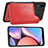 Ultra-thin Silicone Gel Soft Case Cover with Magnetic S04D for Samsung Galaxy M01s Red