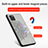 Ultra-thin Silicone Gel Soft Case Cover with Magnetic S04D for Samsung Galaxy M60s