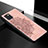 Ultra-thin Silicone Gel Soft Case Cover with Magnetic S04D for Samsung Galaxy M60s Rose Gold