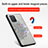 Ultra-thin Silicone Gel Soft Case Cover with Magnetic S04D for Samsung Galaxy M80S