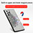 Ultra-thin Silicone Gel Soft Case Cover with Magnetic S04D for Samsung Galaxy Note 20 Ultra 5G