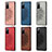 Ultra-thin Silicone Gel Soft Case Cover with Magnetic S04D for Samsung Galaxy S20 FE (2022) 5G