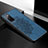 Ultra-thin Silicone Gel Soft Case Cover with Magnetic S04D for Samsung Galaxy S20 FE 4G Blue