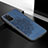 Ultra-thin Silicone Gel Soft Case Cover with Magnetic S04D for Samsung Galaxy S20 Plus Blue
