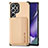 Ultra-thin Silicone Gel Soft Case Cover with Magnetic S04D for Samsung Galaxy S22 Ultra 5G