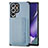 Ultra-thin Silicone Gel Soft Case Cover with Magnetic S04D for Samsung Galaxy S22 Ultra 5G