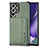 Ultra-thin Silicone Gel Soft Case Cover with Magnetic S04D for Samsung Galaxy S22 Ultra 5G