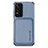 Ultra-thin Silicone Gel Soft Case Cover with Magnetic S04D for Xiaomi Mi 11i 5G (2022) Blue