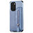 Ultra-thin Silicone Gel Soft Case Cover with Magnetic S04D for Xiaomi Mi 11X Pro 5G Blue