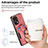 Ultra-thin Silicone Gel Soft Case Cover with Magnetic S04D for Xiaomi Poco F5 5G