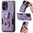 Ultra-thin Silicone Gel Soft Case Cover with Magnetic S04D for Xiaomi Poco F5 5G Purple