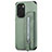 Ultra-thin Silicone Gel Soft Case Cover with Magnetic S04D for Xiaomi Redmi K40 5G Green