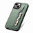 Ultra-thin Silicone Gel Soft Case Cover with Magnetic S05D for Apple iPhone 13