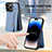 Ultra-thin Silicone Gel Soft Case Cover with Magnetic S05D for Apple iPhone 13 Pro Max