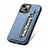 Ultra-thin Silicone Gel Soft Case Cover with Magnetic S05D for Apple iPhone 14 Plus