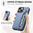 Ultra-thin Silicone Gel Soft Case Cover with Magnetic S05D for Apple iPhone 14 Plus