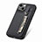 Ultra-thin Silicone Gel Soft Case Cover with Magnetic S05D for Apple iPhone 15