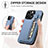 Ultra-thin Silicone Gel Soft Case Cover with Magnetic S05D for Apple iPhone 15 Pro Max