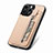 Ultra-thin Silicone Gel Soft Case Cover with Magnetic S05D for Apple iPhone 15 Pro Max