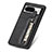 Ultra-thin Silicone Gel Soft Case Cover with Magnetic S05D for Google Pixel 8 5G Black