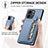 Ultra-thin Silicone Gel Soft Case Cover with Magnetic S05D for Huawei Honor 80 SE 5G