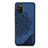 Ultra-thin Silicone Gel Soft Case Cover with Magnetic S05D for Samsung Galaxy A02s Blue