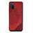 Ultra-thin Silicone Gel Soft Case Cover with Magnetic S05D for Samsung Galaxy A02s Red