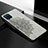 Ultra-thin Silicone Gel Soft Case Cover with Magnetic S05D for Samsung Galaxy A12 Nacho Gray